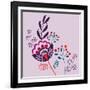 Forest Floral-null-Framed Giclee Print