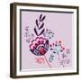 Forest Floral-null-Framed Giclee Print