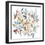 Forest Flowers I-Chariklia Zarris-Framed Art Print