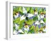 Forest Flowers-Linda Braucht-Framed Giclee Print