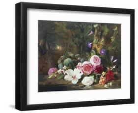 Forest Flowers-Jean Baptiste Claude Robie-Framed Giclee Print