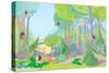 Forest Friends - Humpty Dumpty-null-Stretched Canvas