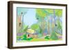 Forest Friends - Humpty Dumpty-null-Framed Premium Giclee Print