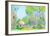 Forest Friends - Humpty Dumpty-null-Framed Giclee Print