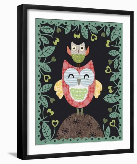 Forest Friends I-Clara Wells-Framed Giclee Print