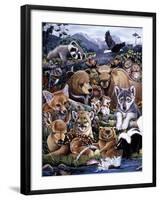 Forest Friends-Jenny Newland-Framed Giclee Print