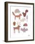 Forest Fun - Coral-Goodness Gang-Framed Giclee Print