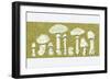 Forest Fungi I-Jacob Green-Framed Art Print