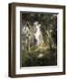 Forest Glade, Santa Barbara, 1918-Moran-Framed Giclee Print