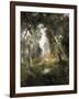 Forest Glade, Santa Barbara, 1918-Moran-Framed Giclee Print