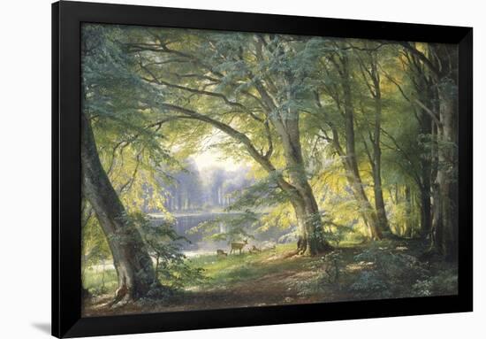 Forest Glade-Carl Frederic Aagaard-Framed Giclee Print