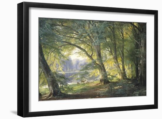 Forest Glade-Carl Frederic Aagaard-Framed Giclee Print