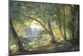 Forest Glade-Carl Frederic Aagaard-Mounted Giclee Print