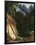 Forest Gorge with Deers-Karl Blechen-Framed Premium Giclee Print