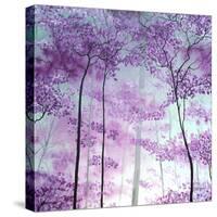 Forest Greeting-Herb Dickinson-Stretched Canvas