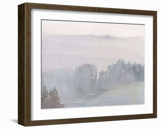 Forest Haze-Sandra Jacobs-Framed Giclee Print