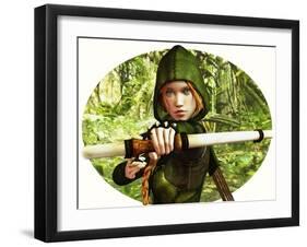 Forest Hunter-Atelier Sommerland-Framed Art Print