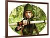 Forest Hunter-Atelier Sommerland-Framed Art Print