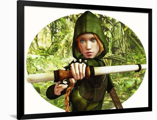 Forest Hunter-Atelier Sommerland-Framed Art Print