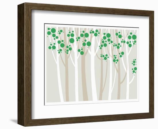 Forest Illustration-TongRo-Framed Giclee Print