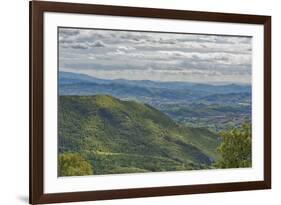 Forest in autumn, Monte Cucco Park, Apennines, Umbria, Italy, Europe-Lorenzo Mattei-Framed Photographic Print