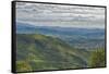 Forest in autumn, Monte Cucco Park, Apennines, Umbria, Italy, Europe-Lorenzo Mattei-Framed Stretched Canvas