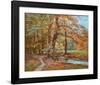 Forest in Autumn-Walter Kopp-Framed Art Print