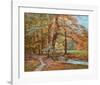 Forest in Autumn-Walter Kopp-Framed Art Print