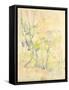 Forest in Fontainebleau, 1893 (W/C on Paper)-Berthe Morisot-Framed Stretched Canvas