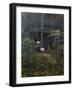 Forest interior, 1906-August Eiebakke-Framed Giclee Print