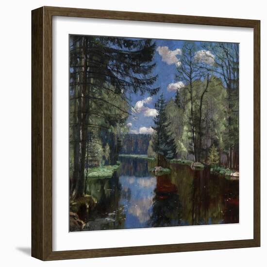 Forest Lake, 1934-Stanislav Yulianovich Zhukovsky-Framed Giclee Print