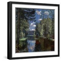 Forest Lake, 1934-Stanislav Yulianovich Zhukovsky-Framed Giclee Print