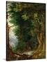 Forest Landscape, 1605-1610-Jan Brueghel the Elder-Stretched Canvas