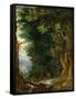 Forest Landscape, 1605-1610-Jan Brueghel the Elder-Framed Stretched Canvas