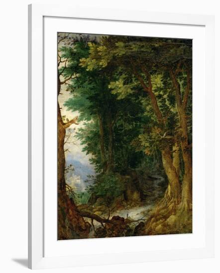 Forest Landscape, 1605-1610-Jan Brueghel the Elder-Framed Giclee Print