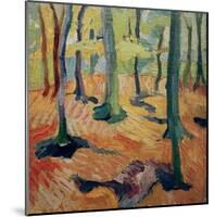 Forest Landscape I-Auguste Macke-Mounted Giclee Print