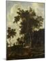 Forest Landscape with a Woodsmans Shed-Roelant Roghman-Mounted Art Print