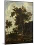 Forest Landscape with a Woodsmans Shed-Roelant Roghman-Mounted Art Print