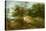 Forest Landscape with Ambush-Jacques Fouquieres-Stretched Canvas