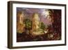 Forest Landscape with Birds and Fowl-Roelandt Jacobsz Savery-Framed Giclee Print