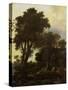 Forest Landscape with Lean-To-Roelant Roghman-Stretched Canvas