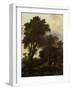 Forest Landscape with Lean-To-Roelant Roghman-Framed Art Print