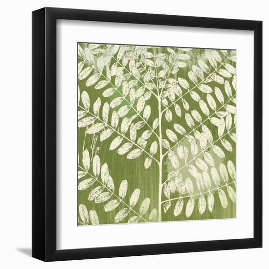 Forest Leaves-Erin Clark-Framed Art Print