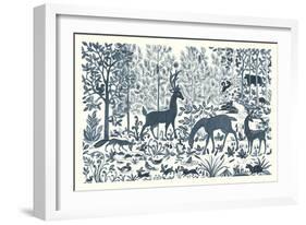 Forest Life I-Miranda Thomas-Framed Art Print