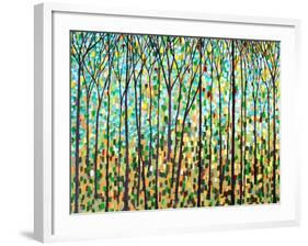 Forest Light-Herb Dickinson-Framed Photographic Print