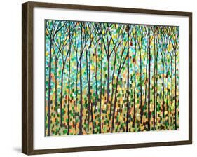 Forest Light-Herb Dickinson-Framed Photographic Print