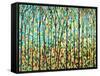 Forest Light-Herb Dickinson-Framed Stretched Canvas