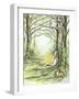 Forest Meditation-Michelle Faber-Framed Giclee Print