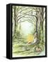 Forest Meditation-Michelle Faber-Framed Stretched Canvas