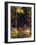 Forest Mirror, Queensland-Charles E Gordon Frazer-Framed Art Print